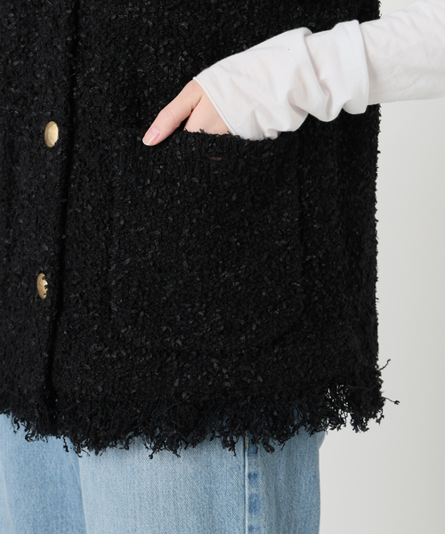 ミックスツイードベスト（ベスト）｜IENA（イエナ）のファッション通販