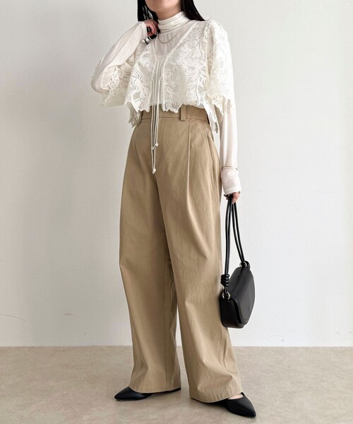 fredy emue（フレディエミュ）の「レースボレロ（その他トップス・レディース・オフホワイト・38）」の22枚目の写真