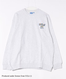 UCLA | 【UCLA】 ワンポイント刺繍 裏毛トレーナー プルオーバー スウェット(スウェット)