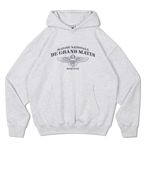 DE GRAND MATIN(ディグランドマーティン)の「V.HEAVY HOOD SWEAT CLUB_1% MELANGE(パーカー・メンズ・その他・FREE)」の6枚目の写真