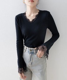 黒 フレア袖 Vネック トップス 袖フレア Vネック」に該当するトップスファッション通販 - ZOZOTOWN