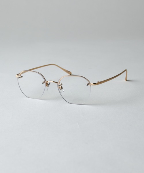 Lui's(ルイス)の「ハーフリムレスサングラス(サングラス・メンズ・ゴールド系その他/ゴールド/シルバー系その他/シルバー・FREE)」の3枚目の写真