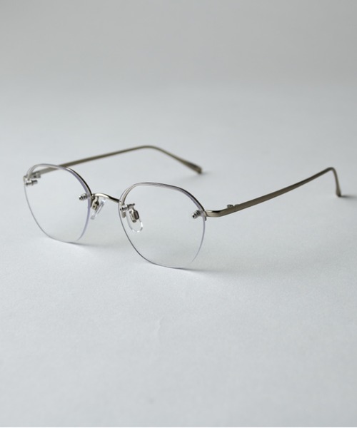 Lui's(ルイス)の「ハーフリムレスサングラス(サングラス・メンズ・ゴールド系その他/ゴールド/シルバー系その他/シルバー・FREE)」の7枚目の写真