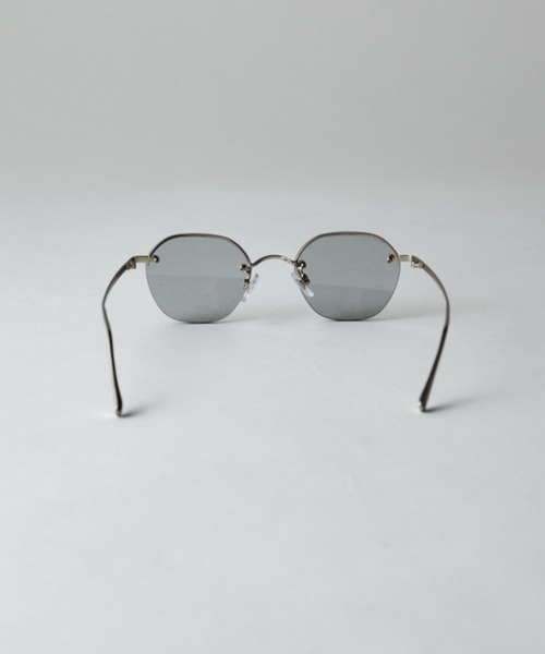 Lui's(ルイス)の「ハーフリムレスサングラス(サングラス・メンズ・ゴールド系その他/ゴールド/シルバー系その他/シルバー・FREE)」の19枚目の写真