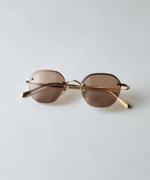 Lui's(ルイス)の「ハーフリムレスサングラス(サングラス・メンズ・ゴールド系その他/ゴールド/シルバー系その他/シルバー・FREE)」の20枚目の写真