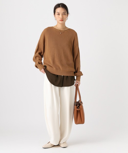 Elura（エルーラ）の「レイヤードアソートタンク/656426（タンクトップ・レディース・グレー/ブラウン/ホワイト×ホワイト/ホワイト×ブルー・FREE）」の16枚目の写真