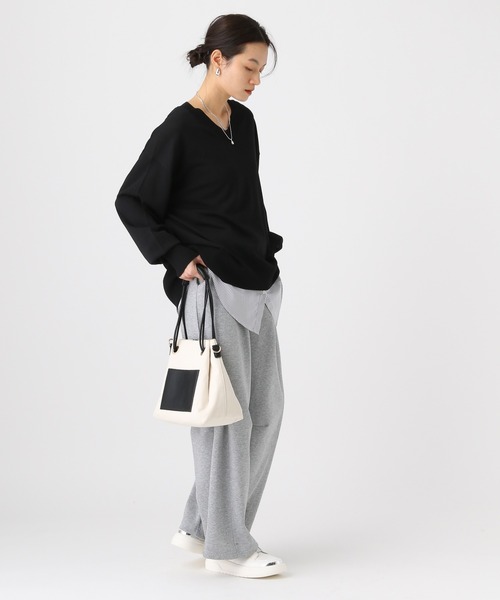 Elura（エルーラ）の「レイヤードアソートタンク/656426（タンクトップ・レディース・グレー/ブラウン/ホワイト×ホワイト/ホワイト×ブルー・FREE）」の13枚目の写真