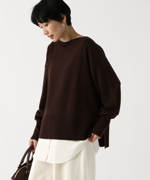 Elura（エルーラ）の「レイヤードアソートタンク/656426（タンクトップ・レディース・グレー/ブラウン/ホワイト×ホワイト/ホワイト×ブルー・FREE）」の7枚目の写真