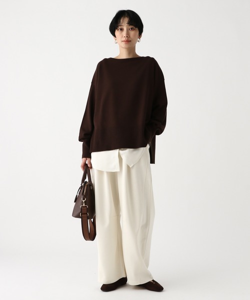 Elura（エルーラ）の「レイヤードアソートタンク/656426（タンクトップ・レディース・グレー/ブラウン/ホワイト×ホワイト/ホワイト×ブルー・FREE）」の9枚目の写真