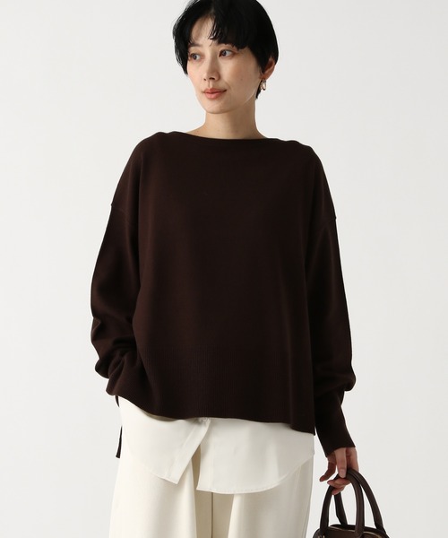 Elura（エルーラ）の「レイヤードアソートタンク/656426（タンクトップ・レディース・グレー/ブラウン/ホワイト×ホワイト/ホワイト×ブルー・FREE）」の6枚目の写真