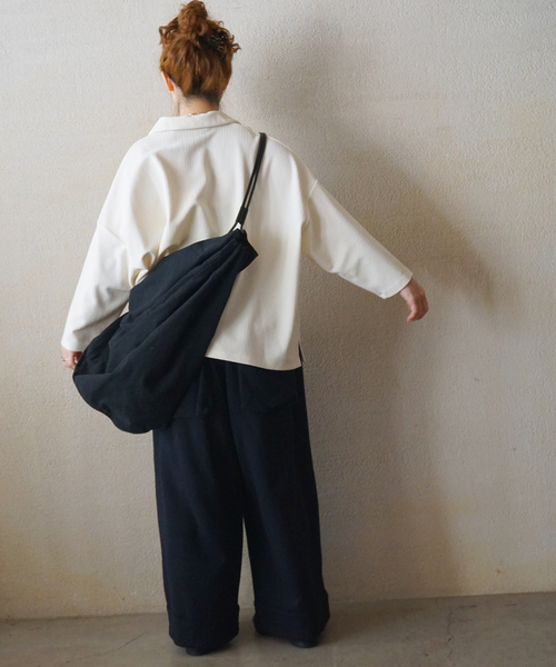 JOURNAL STANDARD LUXE（ジャーナルスタンダード　ラックス）の「ブリスターニットプルオーバー（Tシャツ/カットソー・レディース・ホワイト×ホワイト/ブラック・FREE）」の16枚目の写真