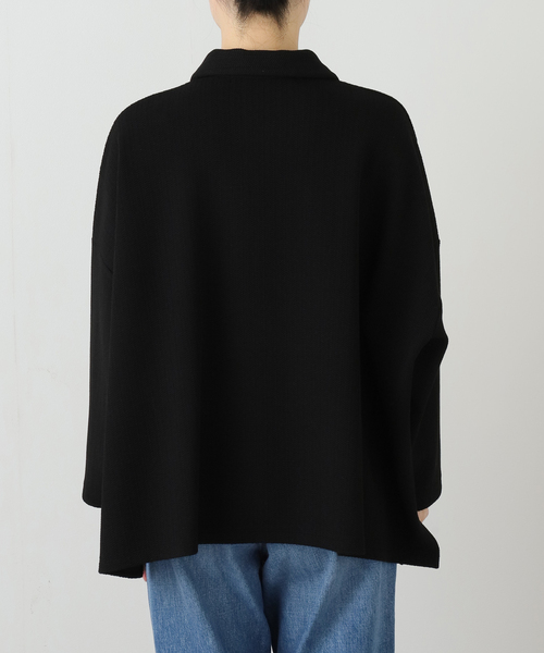 JOURNAL STANDARD LUXE（ジャーナルスタンダード　ラックス）の「ブリスターニットプルオーバー（Tシャツ/カットソー・レディース・ホワイト×ホワイト/ブラック・FREE）」の19枚目の写真