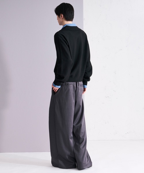 Ellno Loset（エルノロゼット）の「アソートポロニットカーディガン（カーディガン/ボレロ・メンズ・ブラック/ブラック系その他・LARGE/MEDIUM/SMALL）」の17枚目の写真