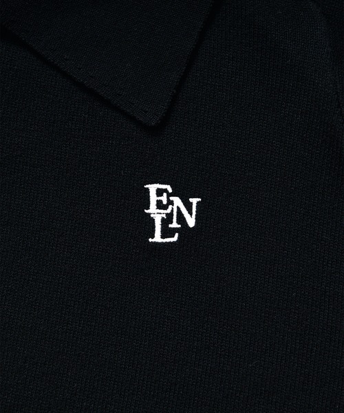 Ellno Loset（エルノロゼット）の「アソートポロニットカーディガン（カーディガン/ボレロ・メンズ・ブラック/ブラック系その他・LARGE/MEDIUM/SMALL）」の3枚目の写真