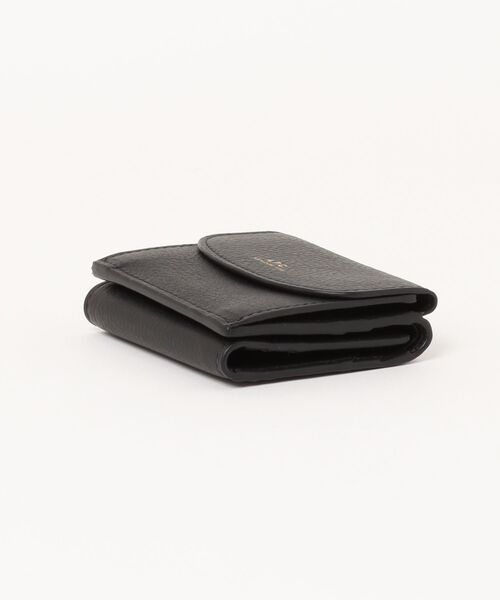 A.P.C.（アーペーセー）の「TRIFOLD GENEVE /財布（財布・レディース・ブラック・ONESIZE）」の3枚目の写真