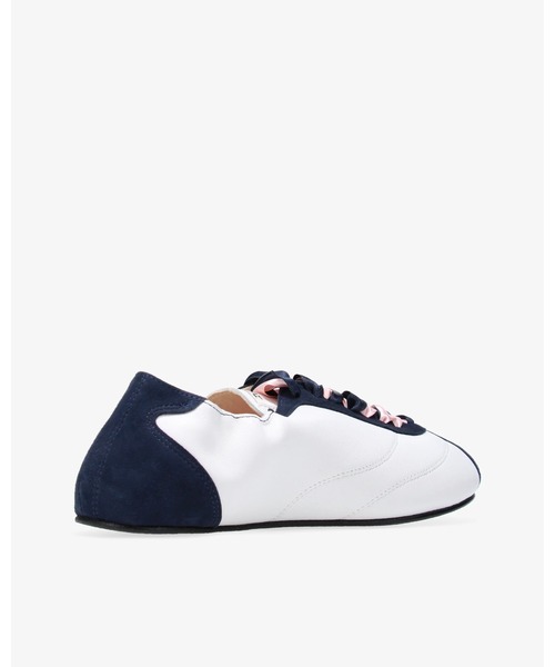 Repetto(レペット)の「Tennis Silk スニーカー - FRサイズ / V4230MCVD(スニーカー・レディース・ホワイト×ネイビー・36/35/39/38/37)」の5枚目の写真