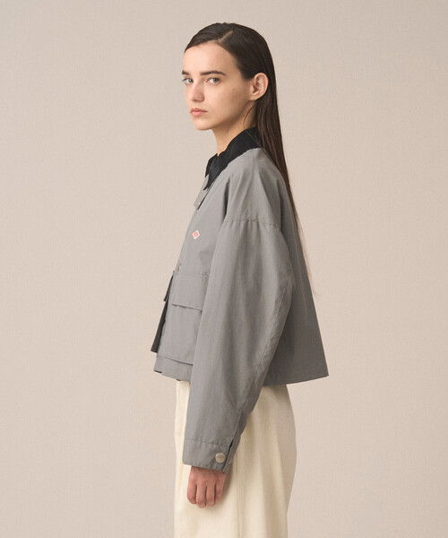 Women's Nylon Taffeta Short Jacket（ブルゾン）｜DANTON（ダントン
