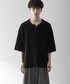 RUUBON（ルーボン）の「【RUUBON】herringbone knit polo shirt /ヘリンボーンニットポロシャツ（ポロシャツ・S）」
