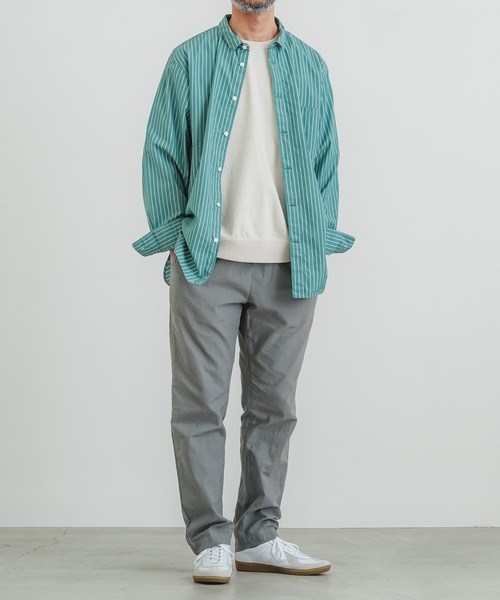 quadro（クオドロ）の「綿麻バックサテンワークパンツ（その他パンツ・メンズ・グレー/チャコール・MEDIUM）」の13枚目の写真