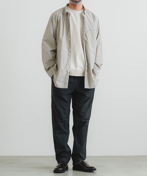 quadro（クオドロ）の「綿麻バックサテンワークパンツ（その他パンツ・メンズ・グレー/チャコール・MEDIUM）」の15枚目の写真