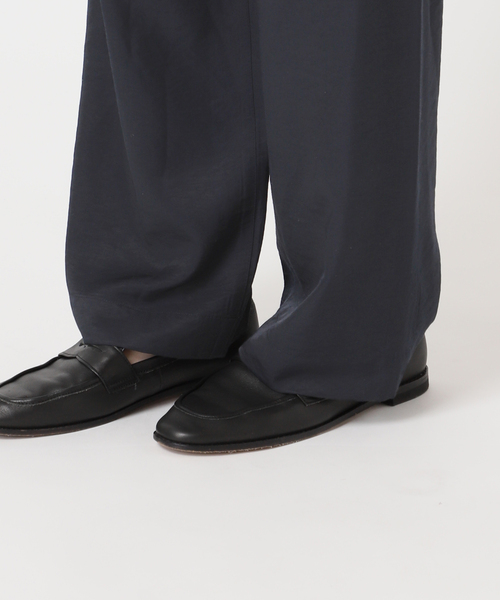 OUTDOOR PRODUCTS(アウトドアプロダクツ)の「ヴィンテージサテンタンブラーイージーパンツ(スラックス・レディース・カーキ/ネイビー・36/38)」の3枚目の写真