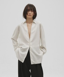 Puff sleeve solid jumpsuit パフスリーブ ソリッド ジャンプスーツ