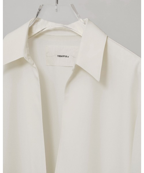 TODAYFUL(トゥデイフル)の「Silky Skipper Shirts(シャツ/ブラウス・レディース・キナリ/ブラック・FREE)」の13枚目の写真