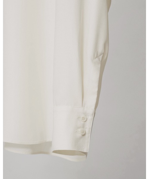 TODAYFUL(トゥデイフル)の「Silky Skipper Shirts(シャツ/ブラウス・レディース・キナリ/ブラック・FREE)」の14枚目の写真