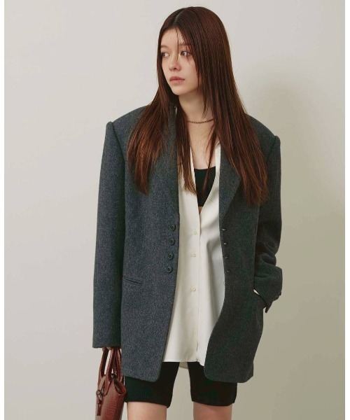 TODAYFUL(トゥデイフル)の「Silky Skipper Shirts(シャツ/ブラウス・レディース・キナリ/ブラック・FREE)」の16枚目の写真