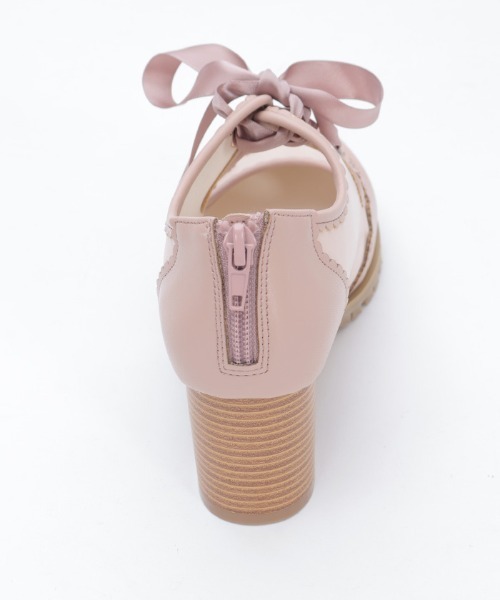 axes femme（アクシーズファム）の「甲あき配色ブーティー（パンプス・レディース・ピンク・LARGE/MEDIUM）」の7枚目の写真