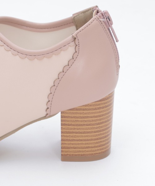axes femme（アクシーズファム）の「甲あき配色ブーティー（パンプス・レディース・ピンク・LARGE/MEDIUM）」の9枚目の写真
