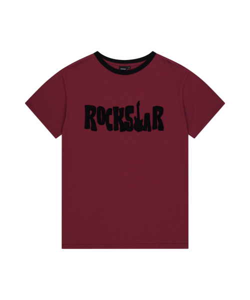 AAKAM(アーカム)の「ROCKSTAR Boucle Half Top (Red)(Tシャツ/カットソー・レディース・その他・2/1)」の1枚目の写真