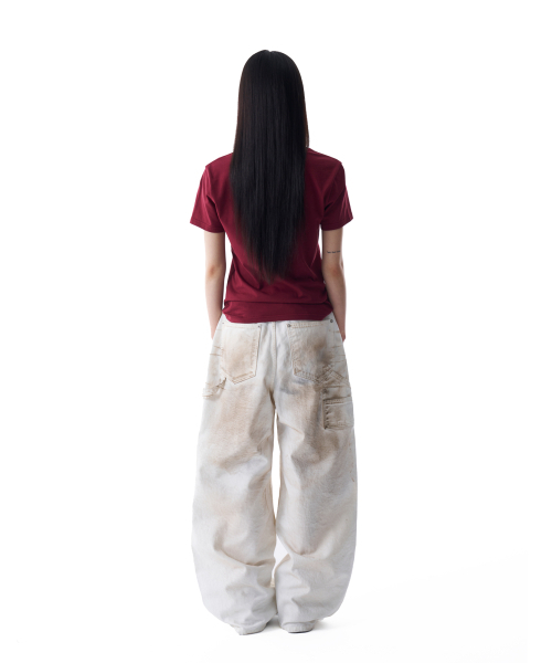 AAKAM(アーカム)の「ROCKSTAR Boucle Half Top (Red)(Tシャツ/カットソー・レディース・その他・2/1)」の6枚目の写真