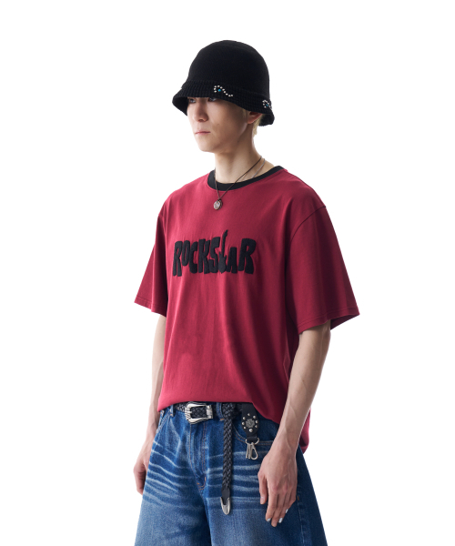 AAKAM(アーカム)の「ROCKSTAR Boucle Half Top (Red)(Tシャツ/カットソー・レディース・その他・2/1)」の8枚目の写真
