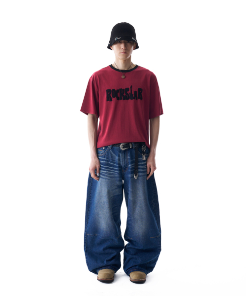 AAKAM(アーカム)の「ROCKSTAR Boucle Half Top (Red)(Tシャツ/カットソー・レディース・その他・2/1)」の9枚目の写真