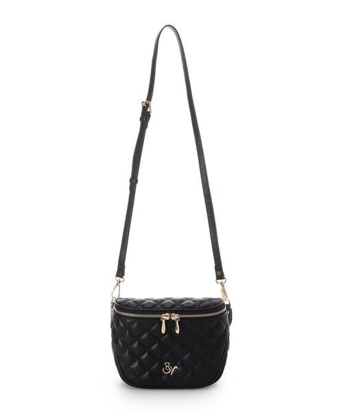 SAMANTHAVEGA(サマンサベガ)の「ダブルステッチダイヤキルトショルダーバッグ(ショルダーバッグ・レディース・ホワイト/ブラック/ピンク・FREE)」の9枚目の写真