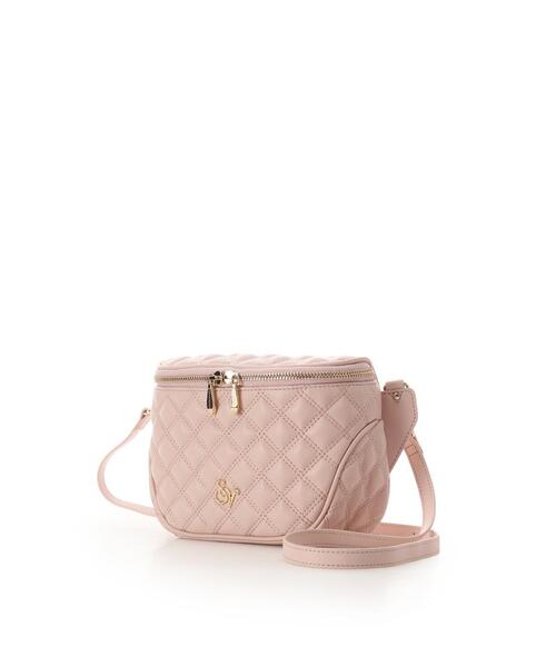 SAMANTHAVEGA(サマンサベガ)の「ダブルステッチダイヤキルトショルダーバッグ(ショルダーバッグ・レディース・ホワイト/ブラック/ピンク・FREE)」の18枚目の写真