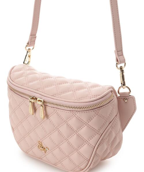 SAMANTHAVEGA(サマンサベガ)の「ダブルステッチダイヤキルトショルダーバッグ(ショルダーバッグ・レディース・ホワイト/ブラック/ピンク・FREE)」の19枚目の写真