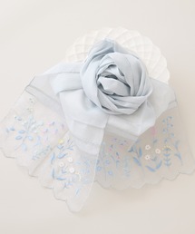 Rose Tiara（ローズティアラ）の「オーガンジーボタニカル刺繍ストール（ストール/ショール）」