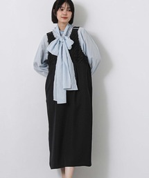 Gready Brilliant | ジャガードドッキングジャンバースカート(ジャンパースカート)