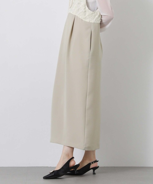 Gready Brilliant（グレディブリリアン）の「ジャガードドッキングジャンバースカート（ジャンパースカート・レディース・ブラック/ベージュ・FREE）」の11枚目の写真