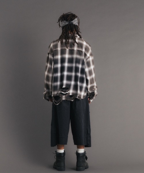 FR(13)NDS（フレンズ）の「FR(13)NDS /フレンズ/BlastCheck Shirt（シャツ/ブラウス・メンズ・ブラック/レッド/ブルー・L/M）」の8枚目の写真