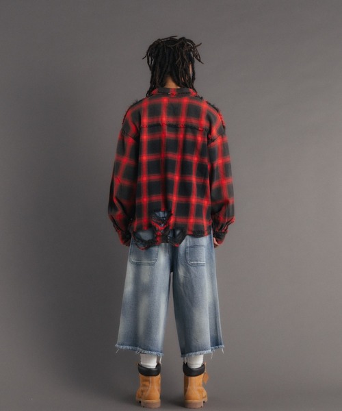 FR(13)NDS（フレンズ）の「FR(13)NDS /フレンズ/BlastCheck Shirt（シャツ/ブラウス・メンズ・ブラック/レッド/ブルー・L/M）」の16枚目の写真