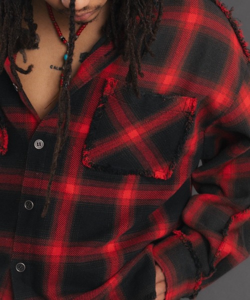 FR(13)NDS（フレンズ）の「FR(13)NDS /フレンズ/BlastCheck Shirt（シャツ/ブラウス・メンズ・ブラック/レッド/ブルー・L/M）」の20枚目の写真