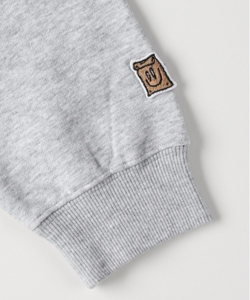 Right-on（ライトオン）の「【Philip Lumbang】プリントスウェットパーカー (ビッグシルエット / ユニセックス / 厚手コットン)（パーカー・メンズ・ブラック/グレー/ダークグレー・L/XL/M）」の10枚目の写真