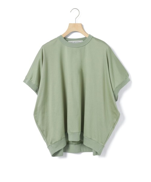 MidiUmi（ミディウミ）の「MidiUmi コクーンプルオーバー（Tシャツ/カットソー・レディース・カーキ/ブラック/ライトグレー・FREE）」の3枚目の写真