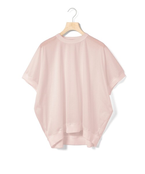 MidiUmi(ミディウミ)の「MidiUmi コクーンプルオーバー(Tシャツ/カットソー・レディース・カーキ/ブラック/ライトグレー/オフホワイト/チャコールグレー/ピンク・FREE)」の6枚目の写真