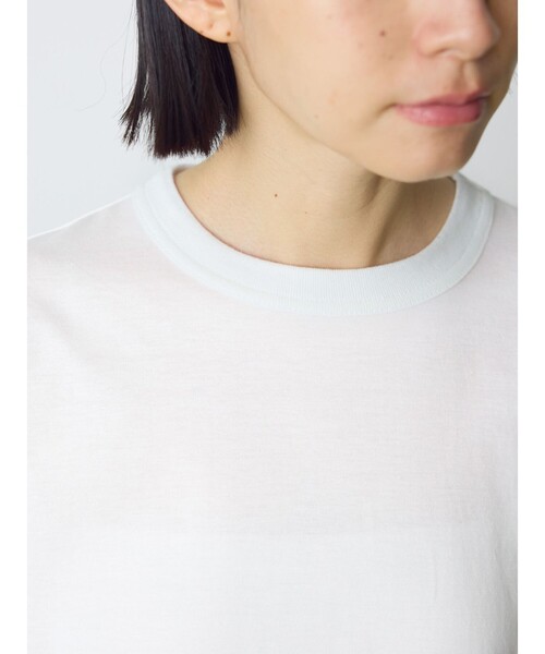 MidiUmi(ミディウミ)の「MidiUmi コクーンプルオーバー(Tシャツ/カットソー・レディース・カーキ/ブラック/ライトグレー/オフホワイト/チャコールグレー/ピンク・FREE)」の17枚目の写真