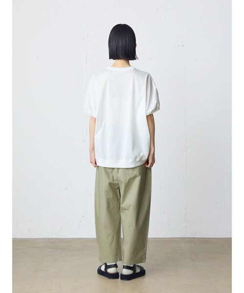 MidiUmi(ミディウミ)の「MidiUmi コクーンプルオーバー(Tシャツ/カットソー・レディース・カーキ/ブラック/ライトグレー/オフホワイト/チャコールグレー/ピンク・FREE)」の20枚目の写真