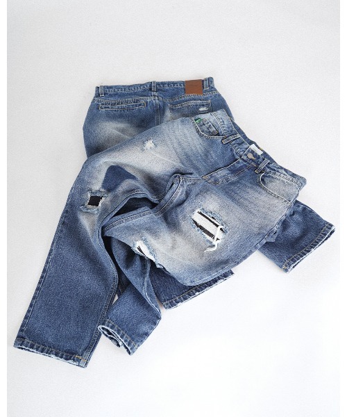 #Re:room(リルーム)の「ヴィンテージストレートデニムパンツ(デニムパンツ・メンズ・ブルー・SMALL)」の22枚目の写真